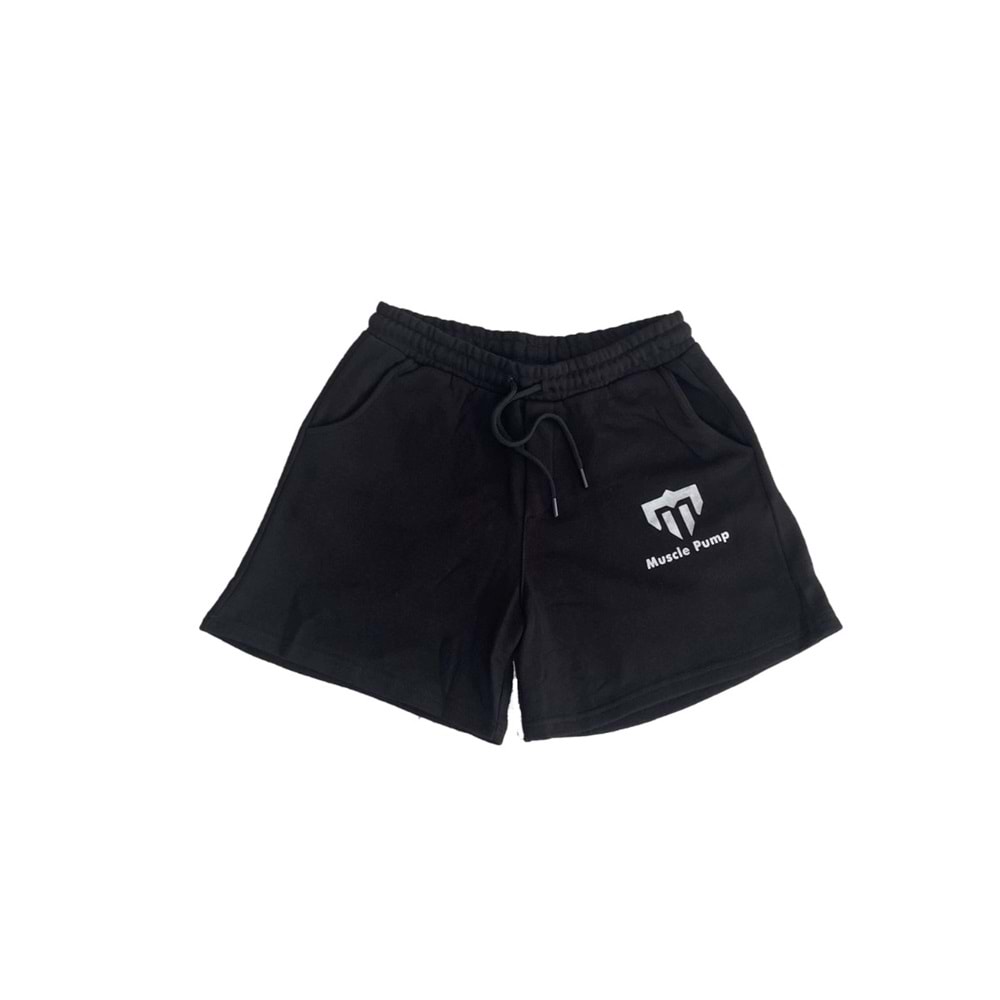 Muscle Pump Şort - Siyah - S