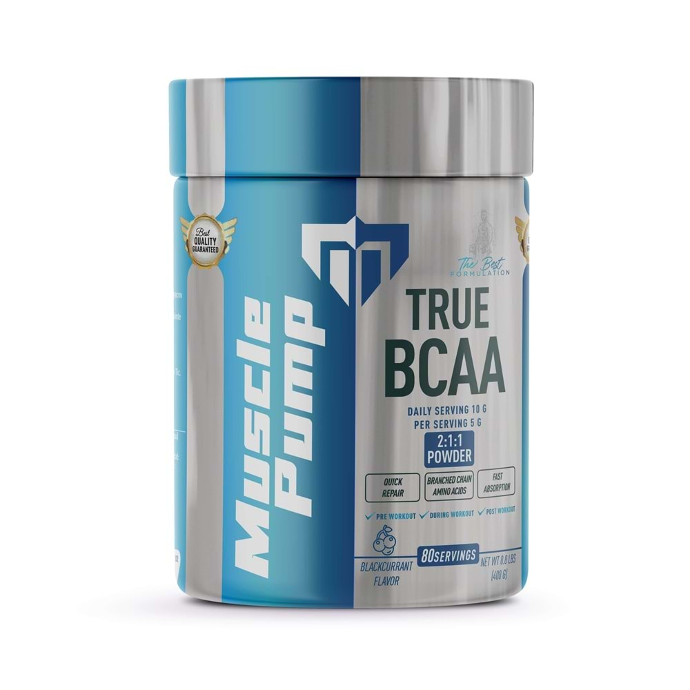 Muscle Pump 2:1:1 True Powder Bcaa Frenk Üzümü 400 Gr