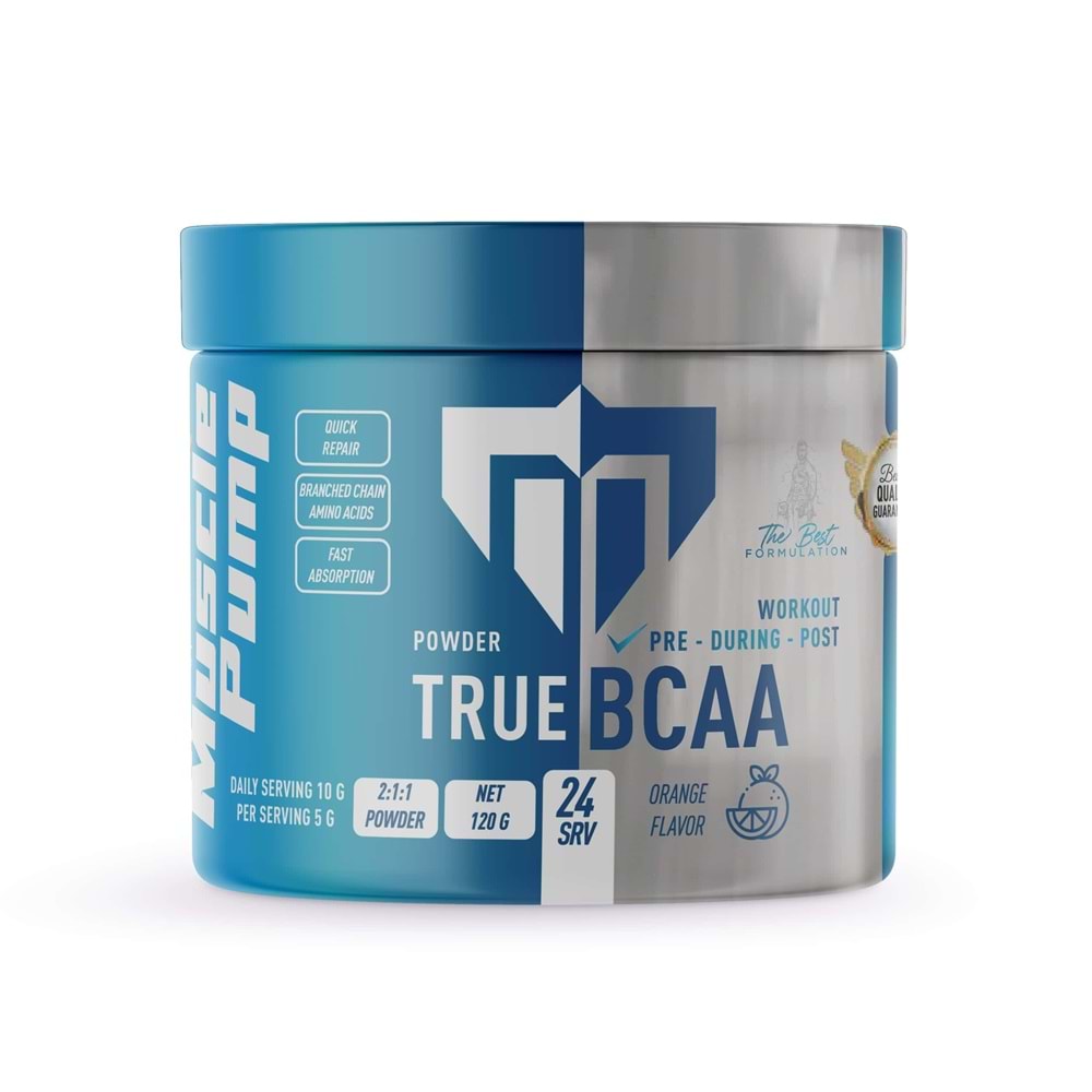 Muscle Pump 2:1:1 True Powder Bcaa Portakal 120 Gr