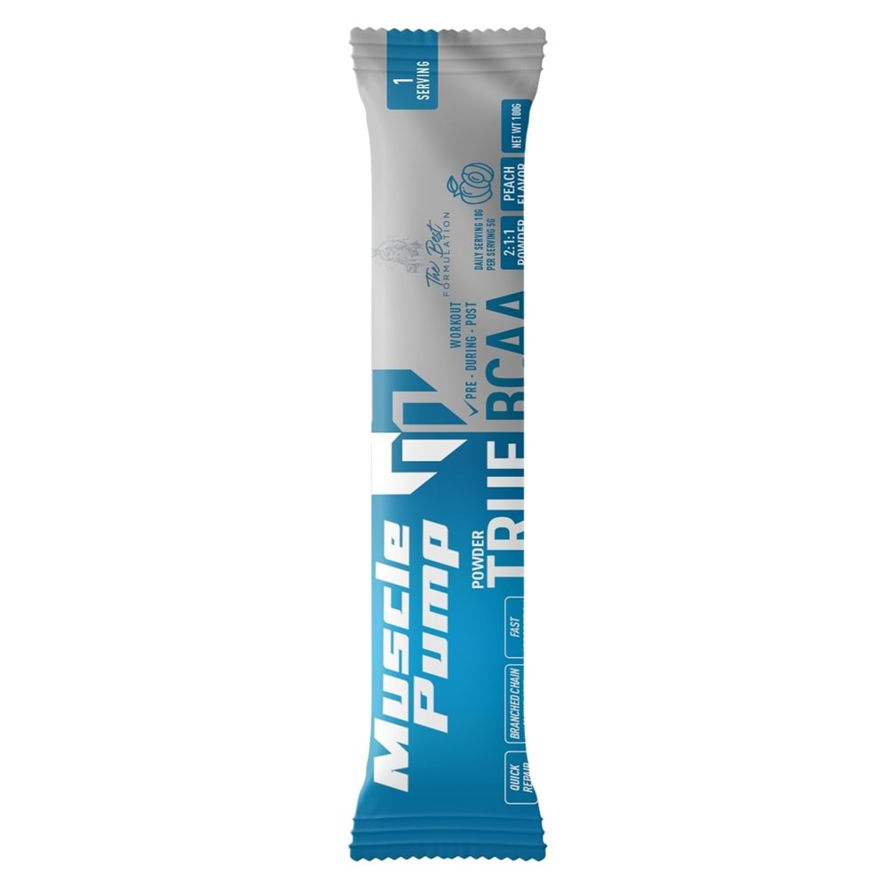 Muscle Pump 2:1:1 True Powder Bcaa Şeftali 5 Gr