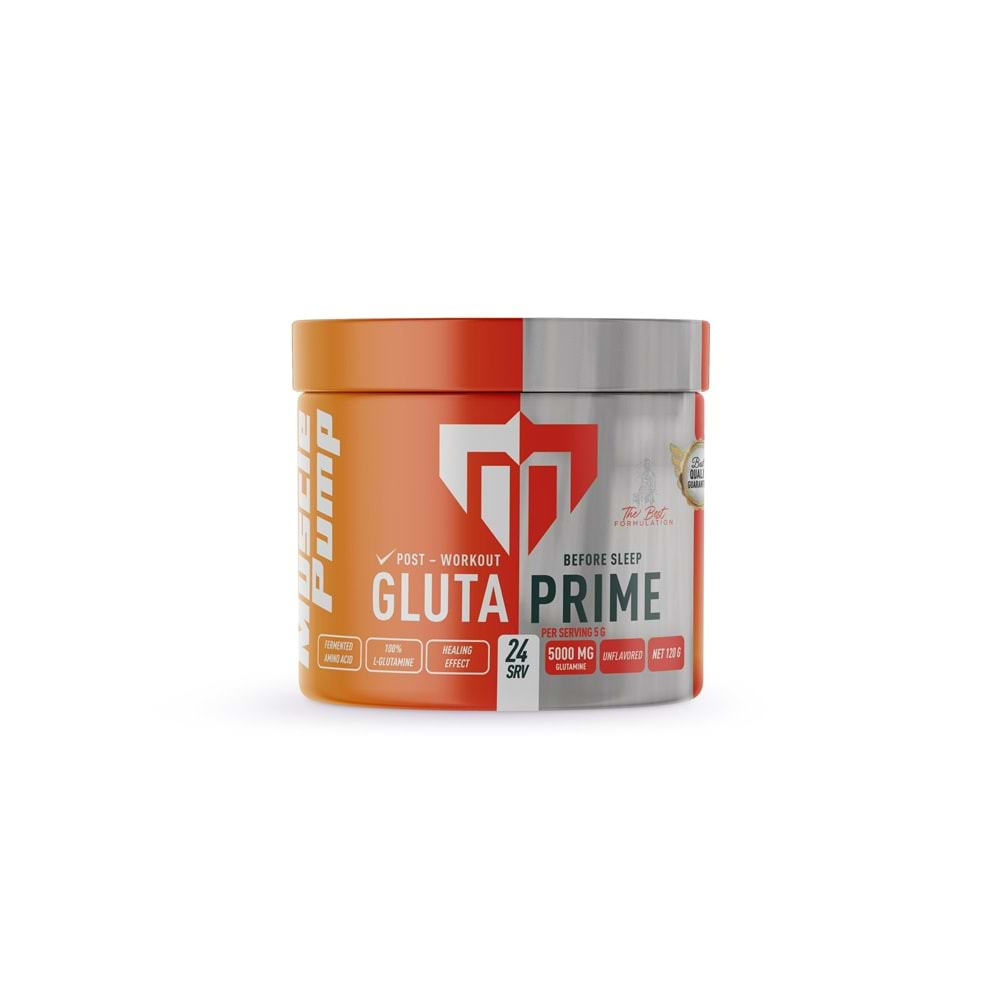 Muscle Pump Glutamine Prime Powder Aromasız 120 Gr