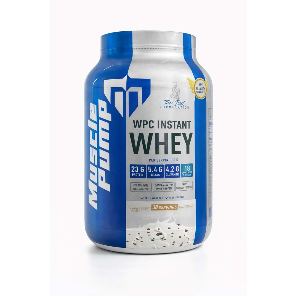 Muscle Pump Wpc Instant Whey Kurabiye 900 Gr