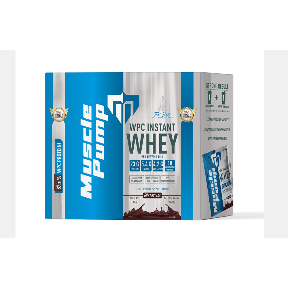 Muscle Pump Wpc Instant Whey Çikolata 68 Saşe