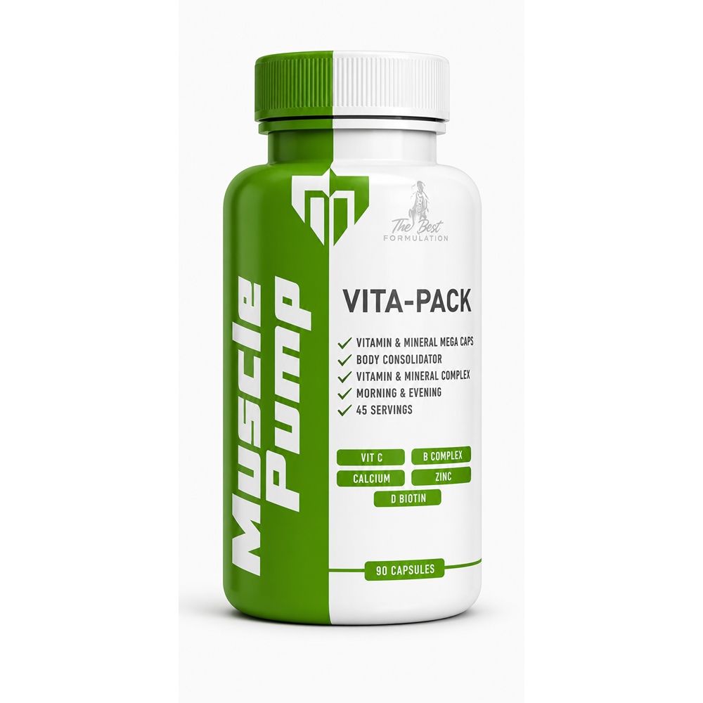 Muscle Pump Vita-Pack Vitamin Mineral 90 Kapsül