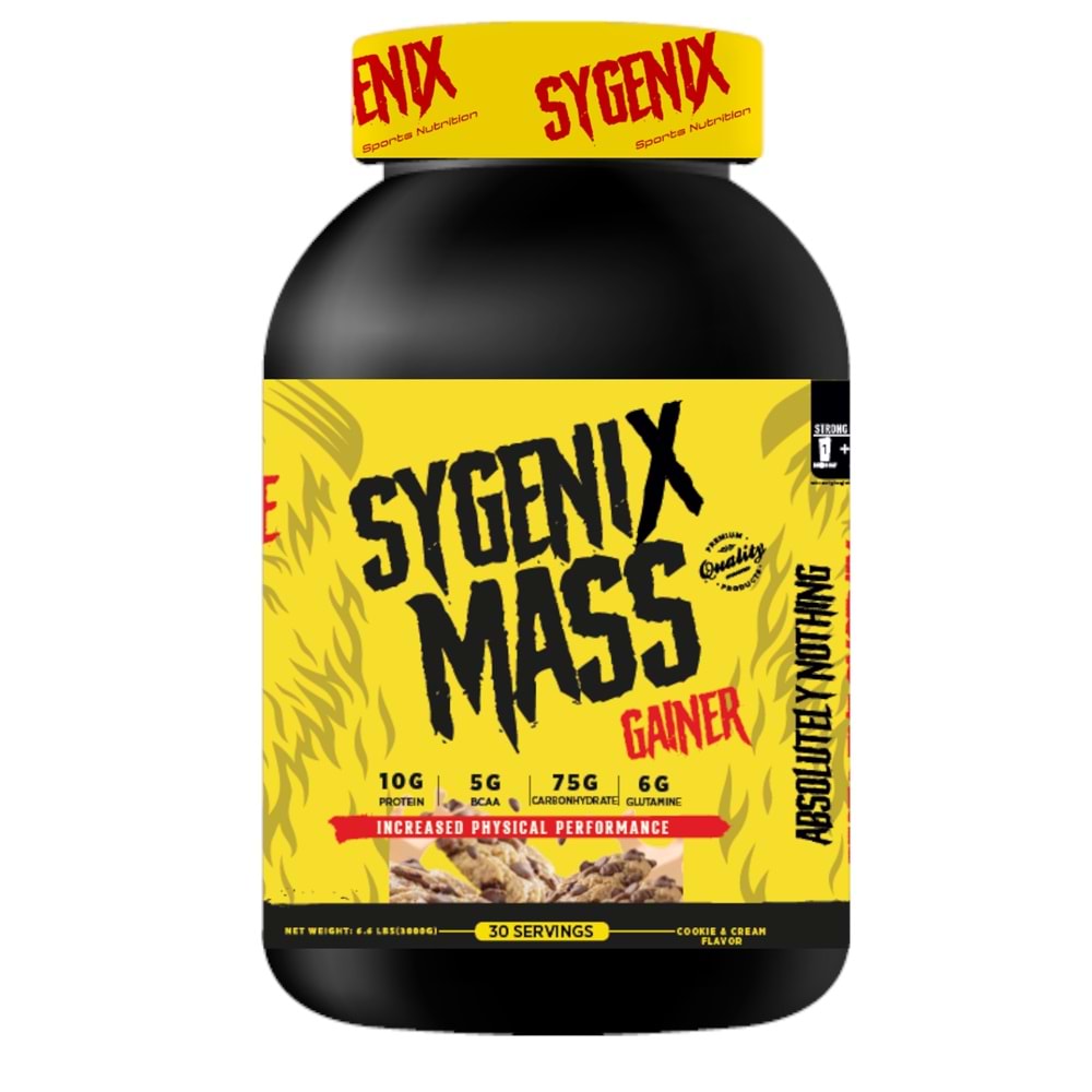 Sygenix Mass Gainer Kurabiye 3000 gr