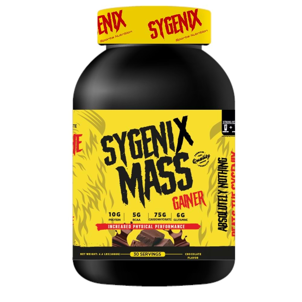 Sygenix Mass Gainer Çikolata 3000 gr