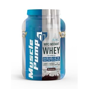 Muscle Pump Wpc Instant Whey Çikolata 480 Gr