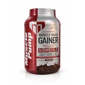 Muscle Pump Muscle Mass Gainer Çikolata 1200 Gr