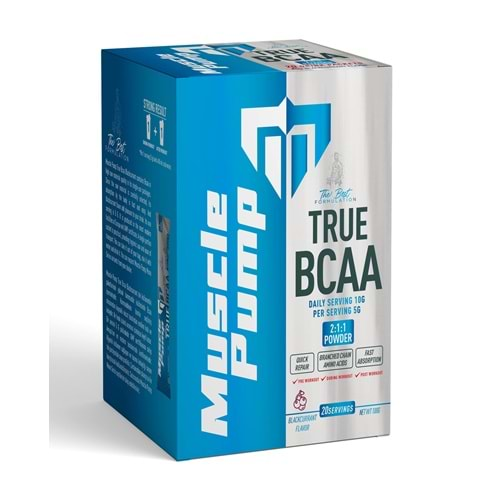 Muscle Pump 2:1:1 True Powder Bcaa 20 Saşe