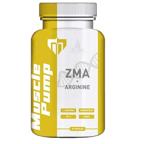 Muscle Pump ZMA+ARGİNİNE 90 Kapsül