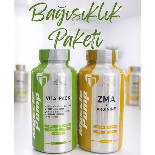 Bağışıklık Paketi-1 (ZMA+Arginine-Multivitamin 90 Kap.)
