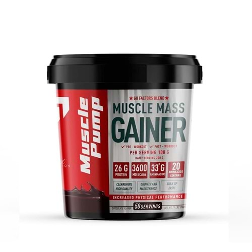 Muscle Pump Muscle Mass Gainer 5000 Gr