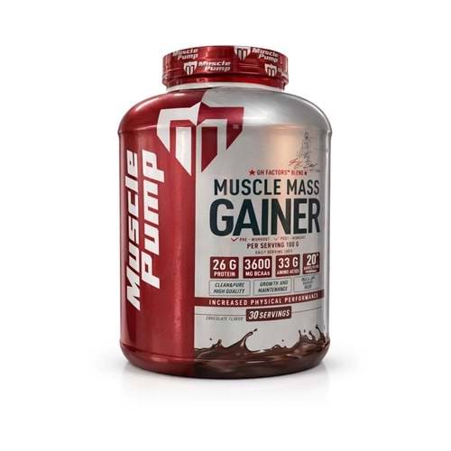 Muscle Pump Muscle Mass Gainer 3000 Gr