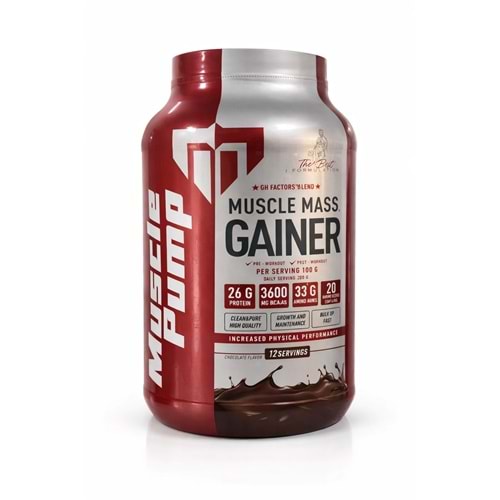 Muscle Pump Muscle Mass Gainer 1200 Gr