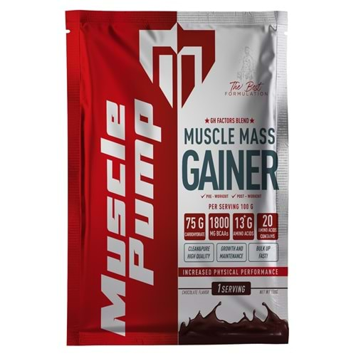 Muscle Pump Muscle Mass Gainer 100 Gr