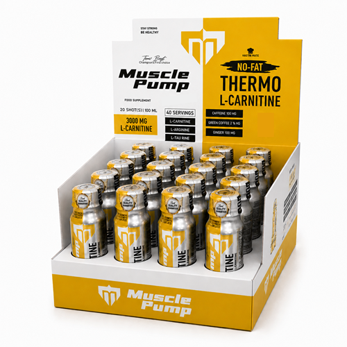Muscle Pump No Fat Thermo L-Carnitine 100 mL x 20 Shot