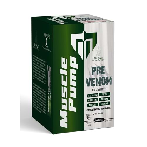 Muscle Pump Pre-Venom Powder 20 Saşe